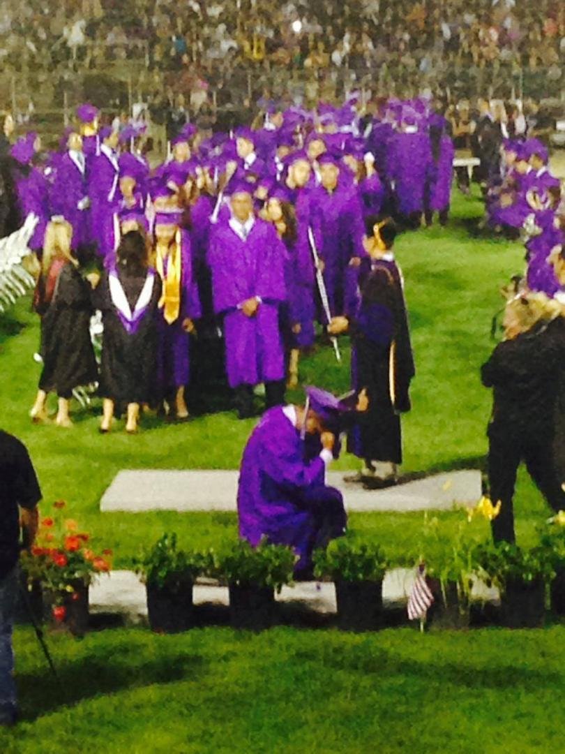 Congratulations to my awesome son on his graduation! I love you with all my heart and I am very proud of you. I wish you the best in your future endeavors.