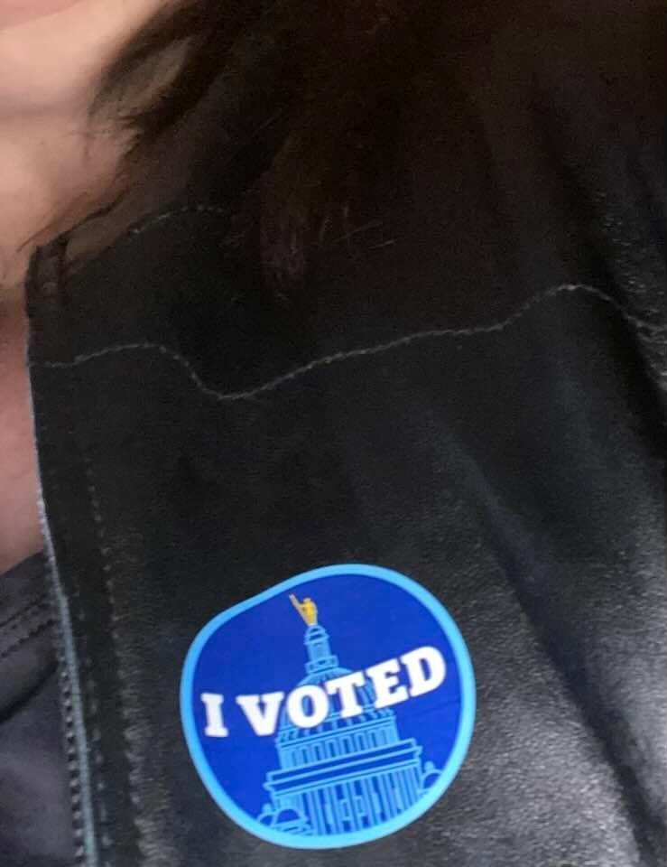 Obligatory “I voted” post.