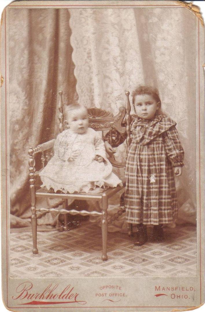 Here's a pic of my Grandma Blanche Thoma Miles and her brother, Harold Thoma when they were little. Not sure just how old they were.