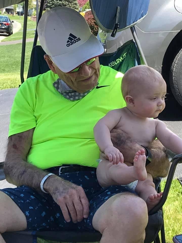 Our youngest grandchild-Clayton John Gordon!👍👍👍👍