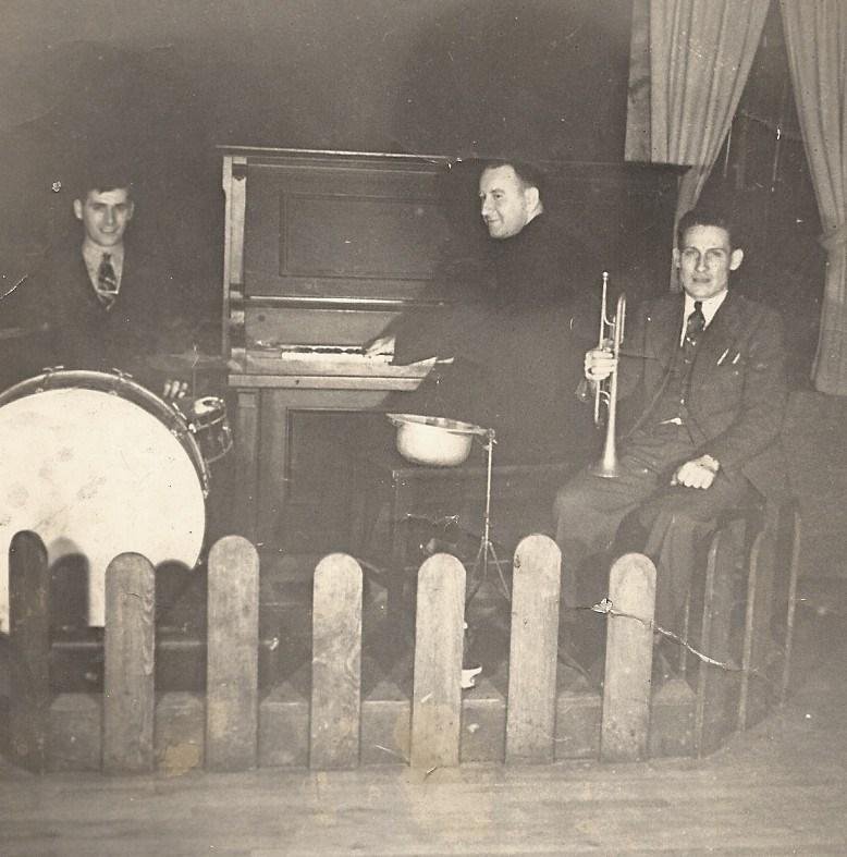 Happy Fathers Day Dad. You died when I was real young, but I think you look down on our little family with much love. Here you are in 1936 playing piano in some show. Wish I had gotten to know you for more than a few years.