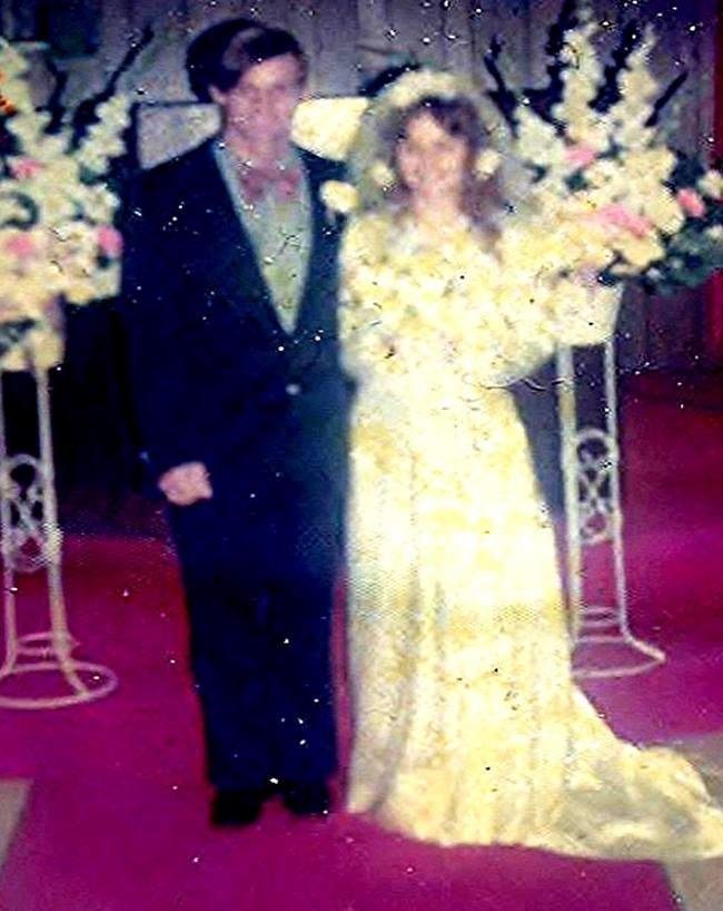 14 June 1975 Debra and I were Married, we will be on a Cruise this year for our fortieth Anniversary. Best picture I could come up with from that many years ago.