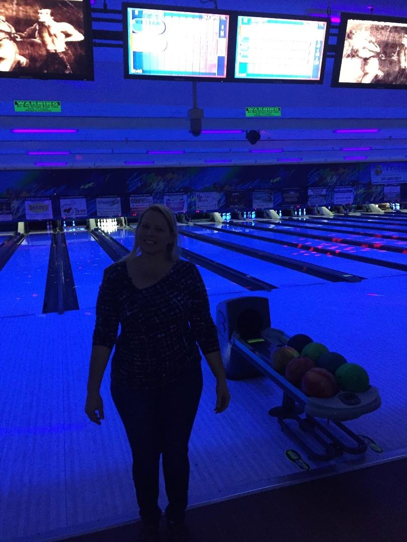 Cosmic bowling 😀😀