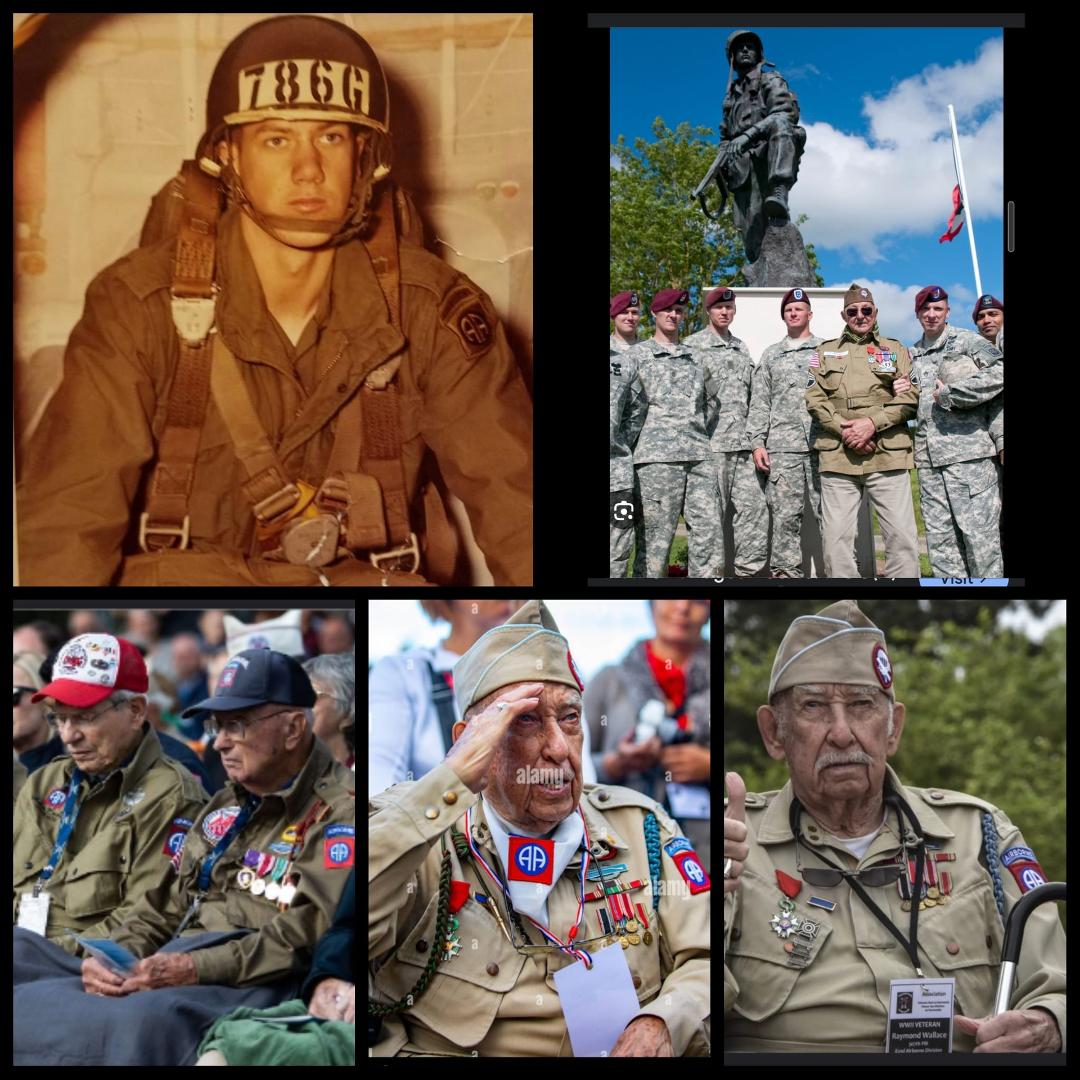 D Day 80th Anniversary Paratroopers... Our greatest generation!!