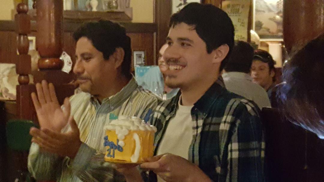 Happy birthday Jacob 21 today