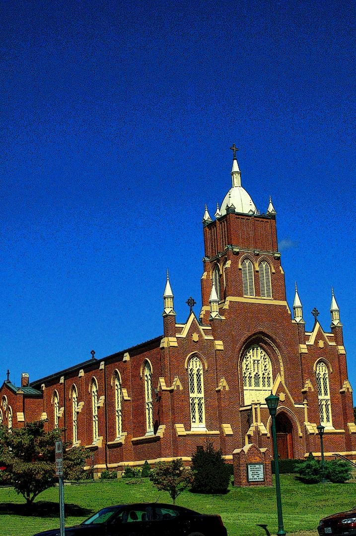 Bert Kelley's album, church