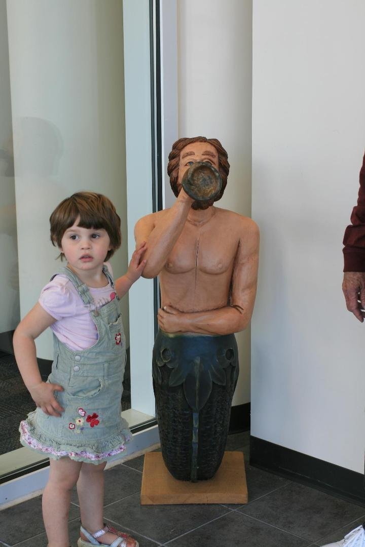 Richard Downs' album, Mainers'Museum With my family