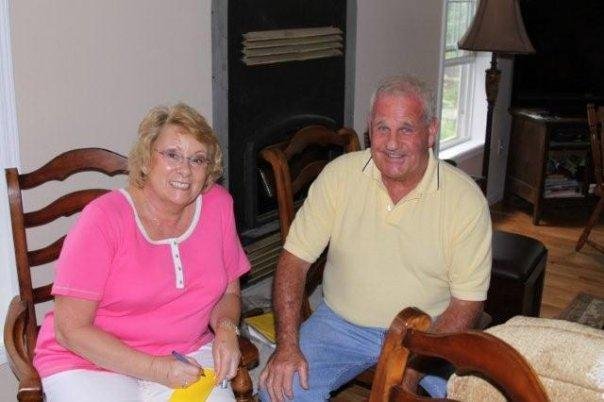Bill and Manetta never miss one of our get togethers