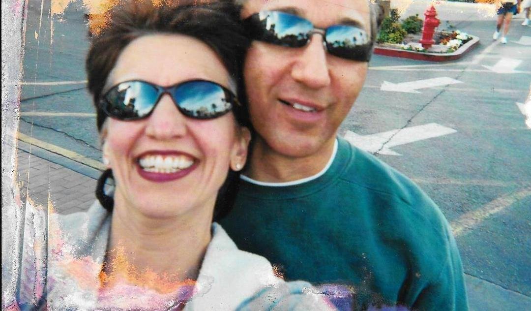 Sally and Geoff in Las Vegas 2004