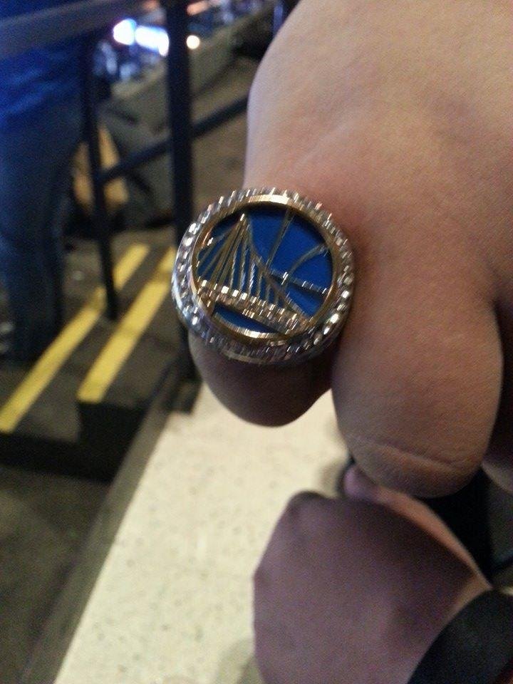 Warrriorrrs.....championship ring yeah baby!!!!