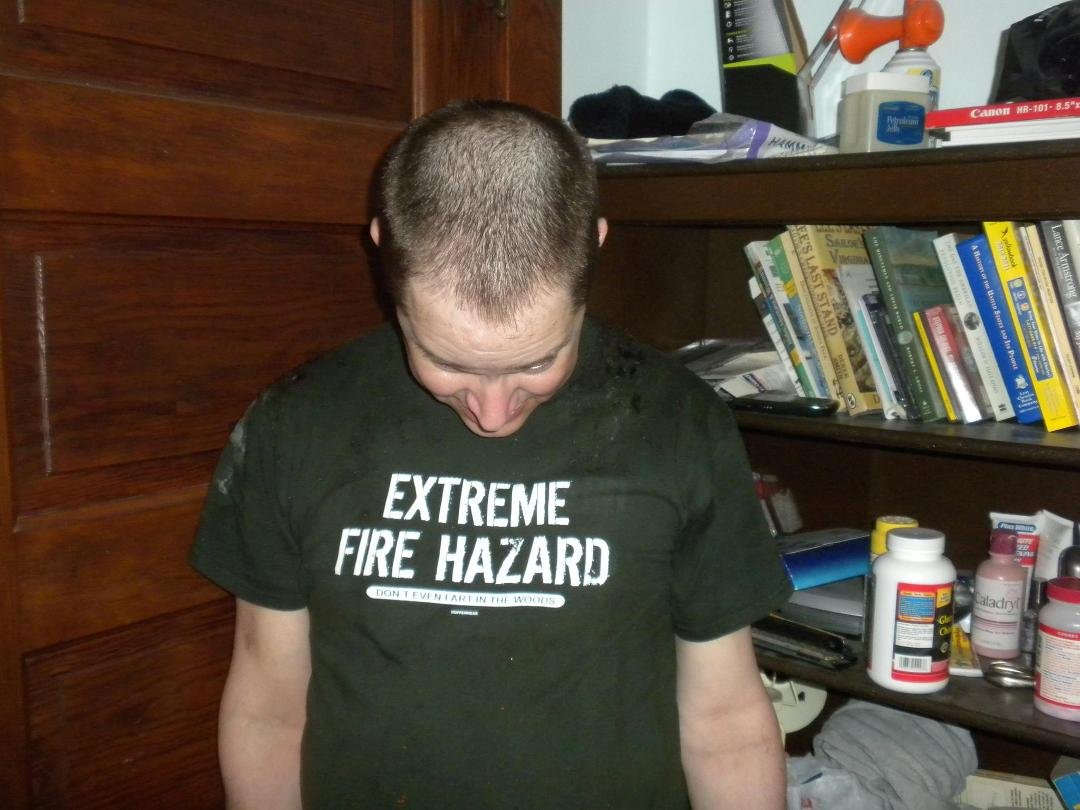 Got a new haircut for the hot weather