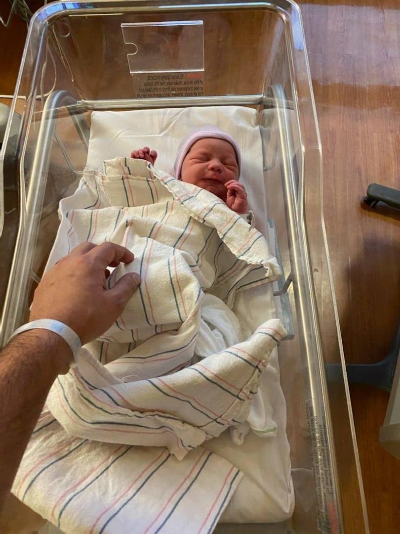 Just born! My 2nd grandson. No name yet. 7 lbs 4 ounces...Just in: named Logan Michael
