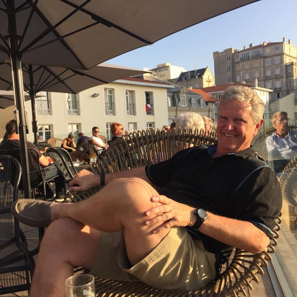 Thanks for the B-Day wishes. Am kicking back in Biarritz. Had a great dinner at Bistro La Pim Pi. Off to St. Sebastian and Bilbao on Monday.