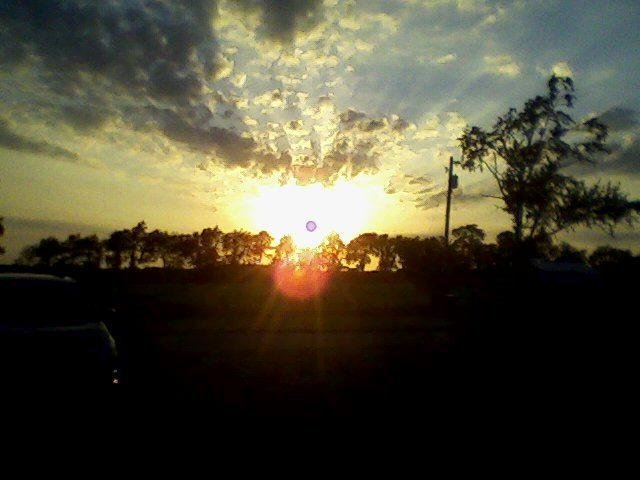 Took this at the fair grounds while we were doing relay for life.