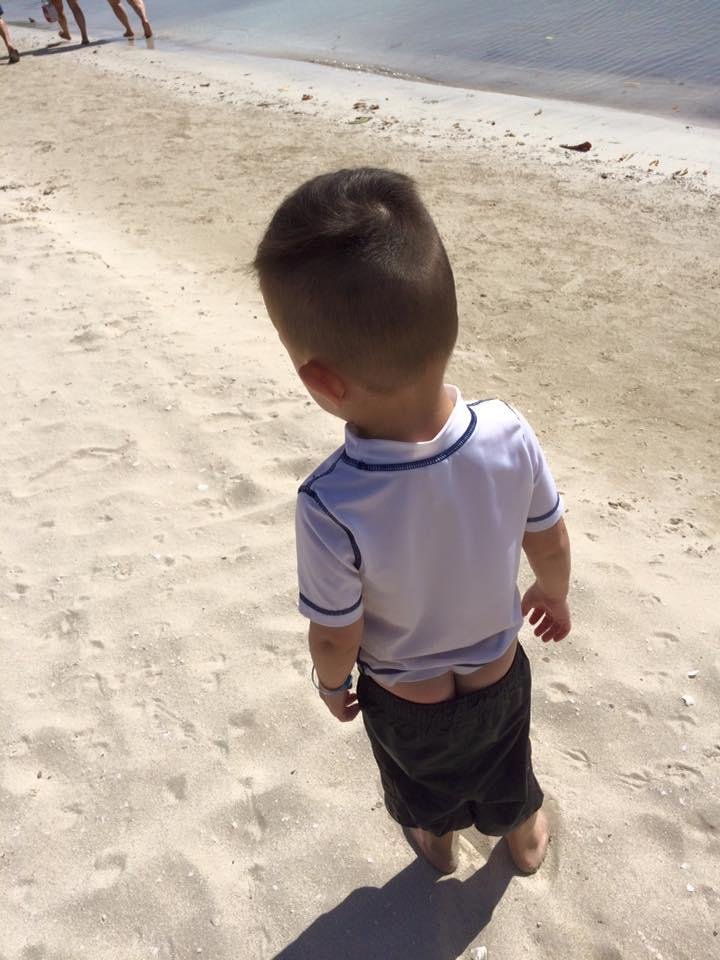 Jax is a big hit on the beach
