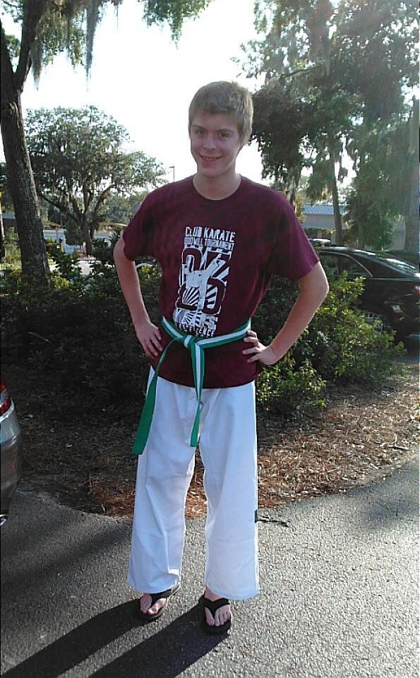 Back in Beaufort 💗 Niklas working towards that Black Belt.