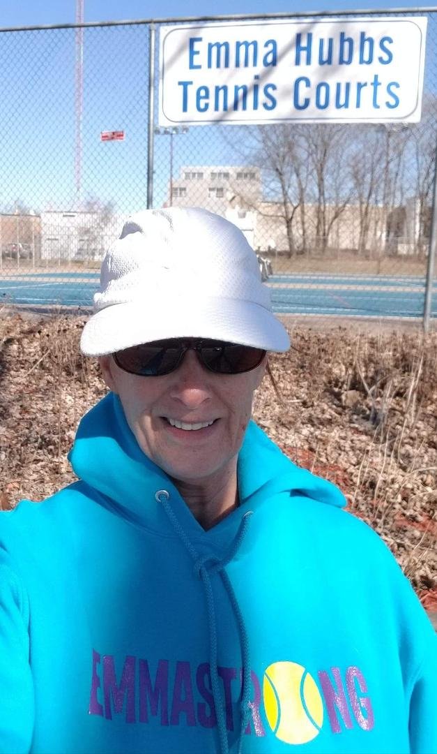 Taking a walk and getting in some visiting time…