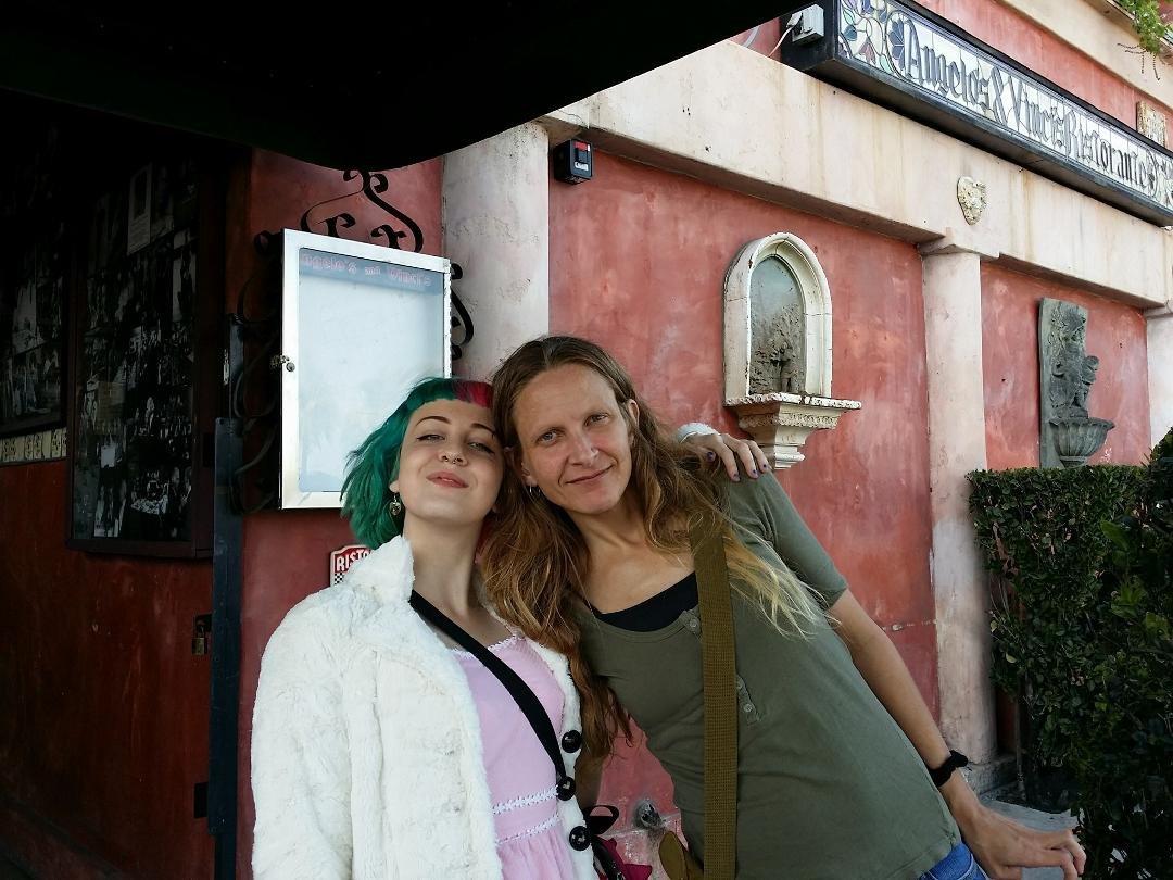 My youngest daughter Heather and my granddaughter Sequoia. I miss them