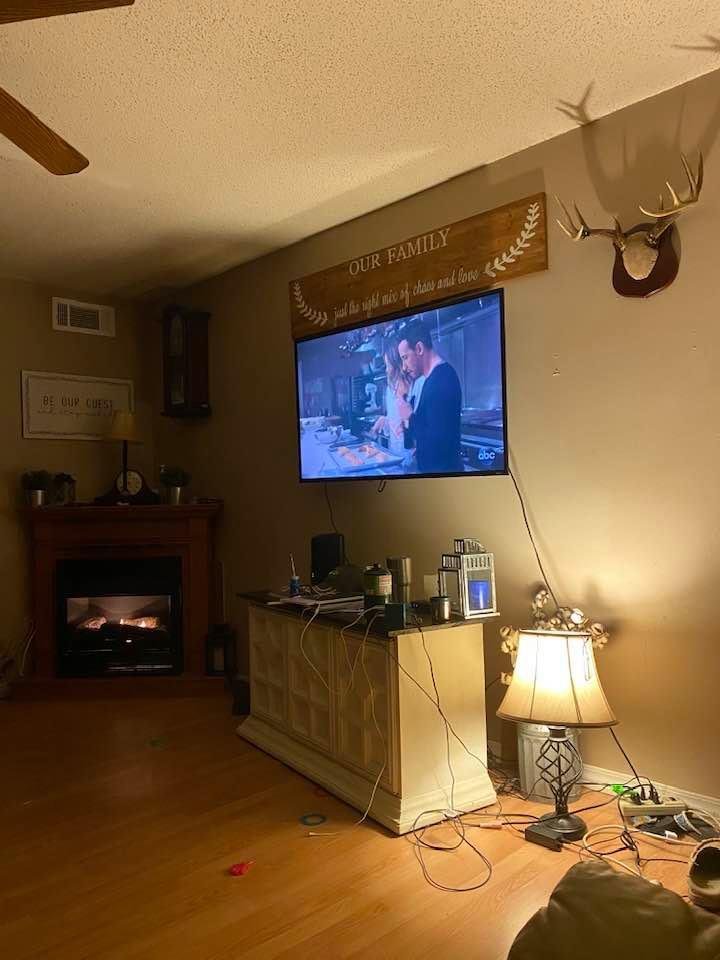 Tough times without power!