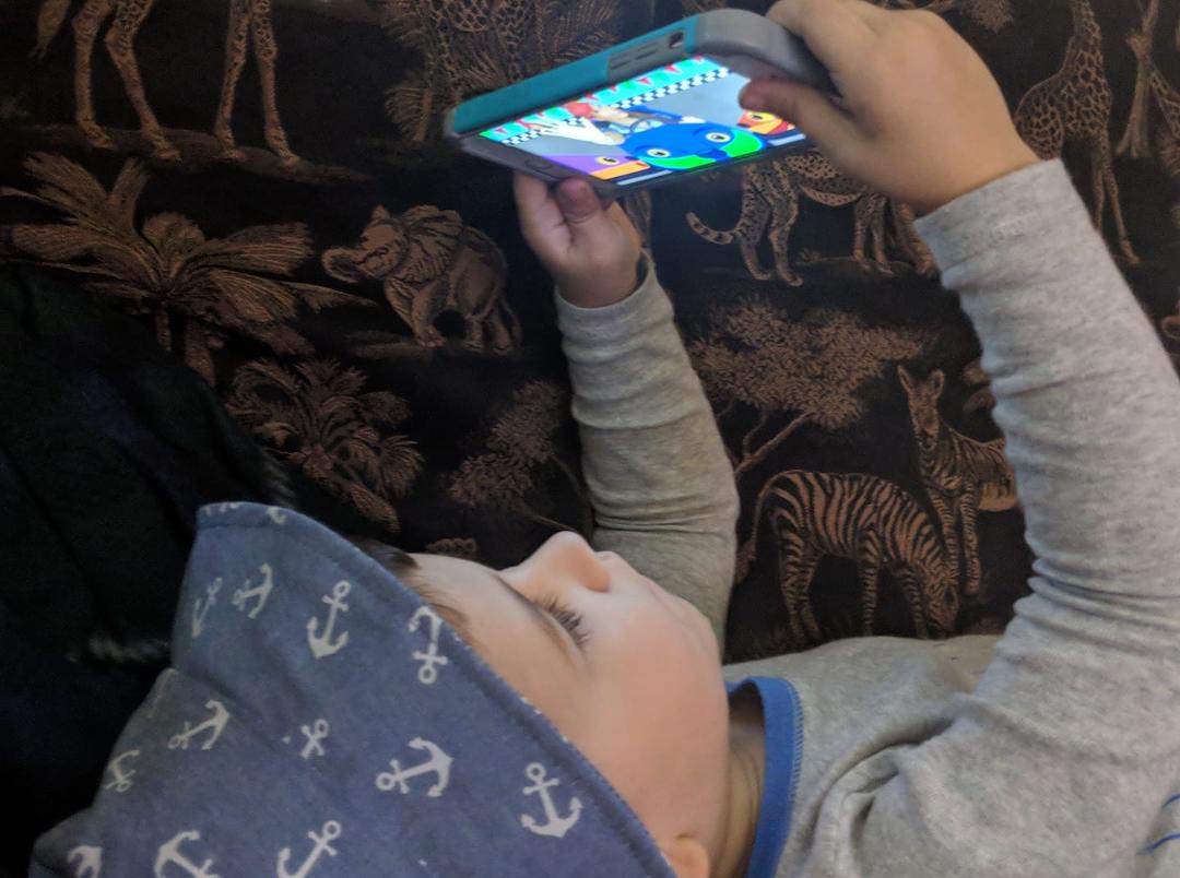 This boy loves his YouTube Kids 😪🙄😂