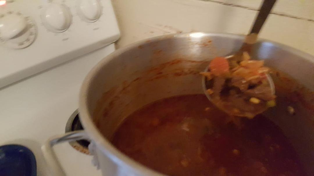 Home made vegetables soup yum yum