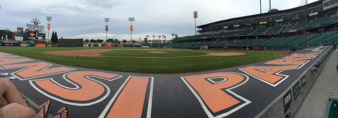 Where the hell is everyone? Let's get this game started!! Fresno Grizzlies vs Sacramento Rivercats