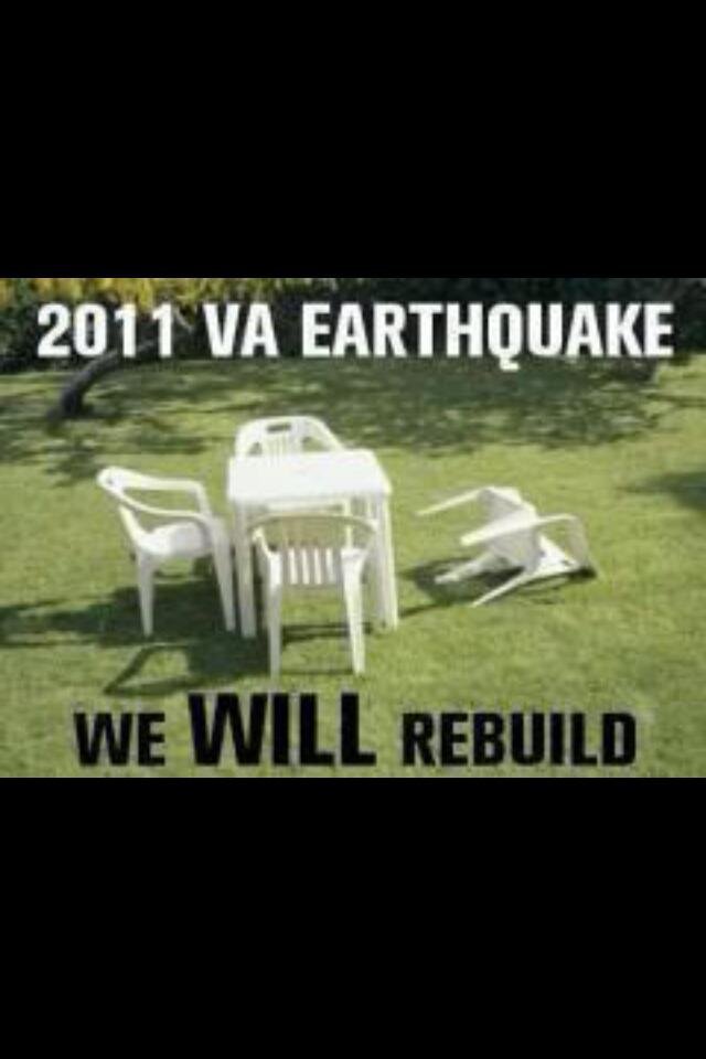 My brother Vic texted this to me.   He is seriously warped.  Glad there was little if any damage.