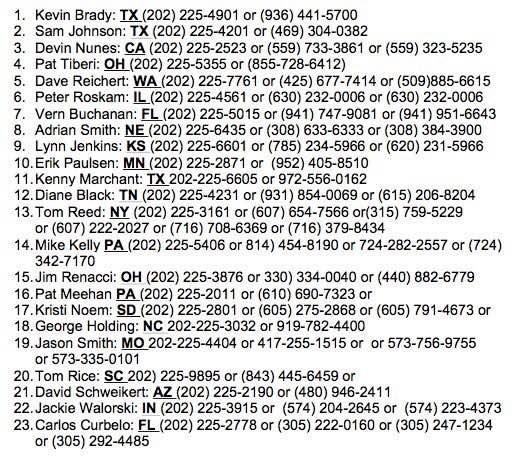 List of Congressmen who voted NOT to ask for records that would show us #45's FINANCIAL connection to Russia!! If they are your Reps they need a call! #Resist