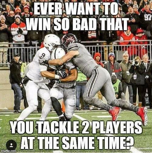 Sam Hubbard...a first round pick in the 2018 NFL draft.
