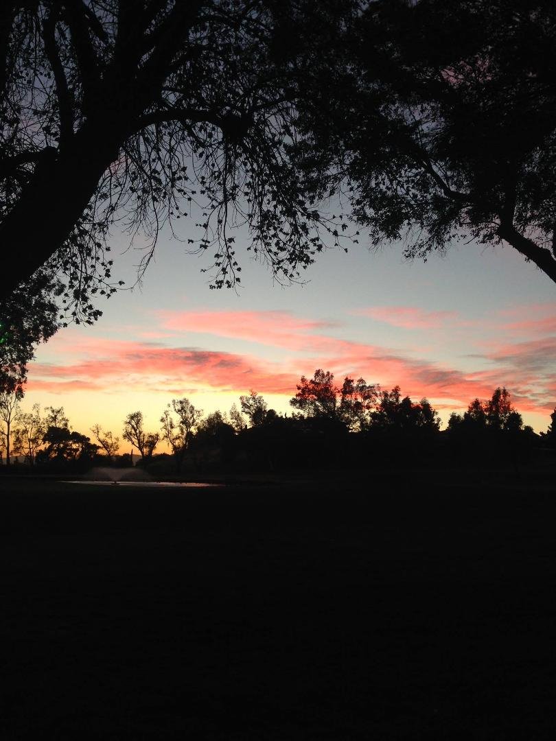 Sunset is very nice!