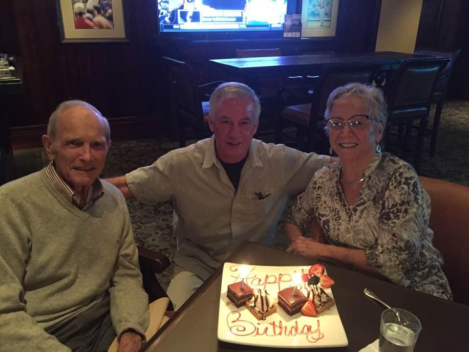 Birthday Celebration with Mom and Walt (89 and 94 and going strong!!)