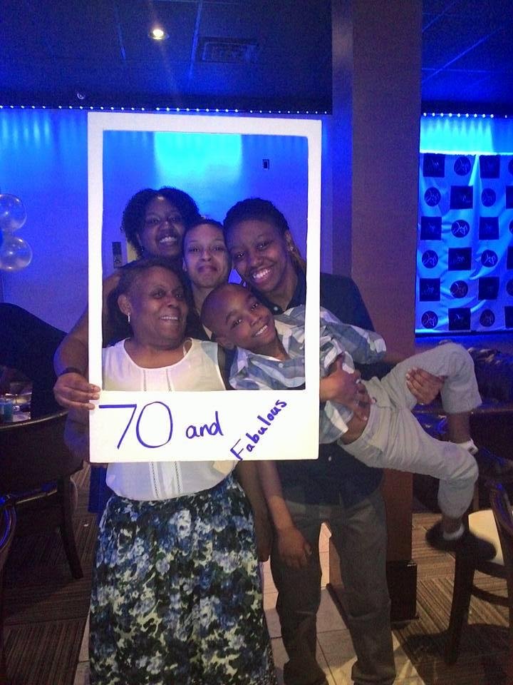 Family's gather for Birthday we had a blast.