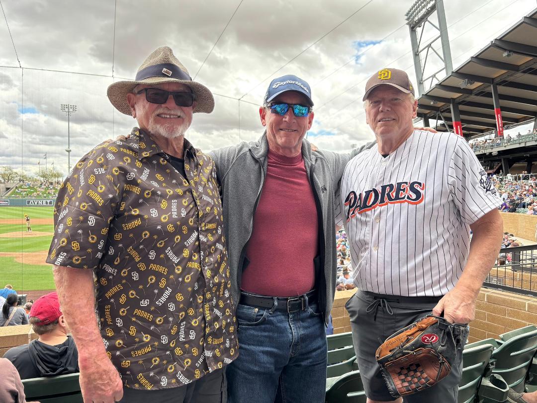Yep. I brought my glove in case they need someone. Spring training Arizona.
