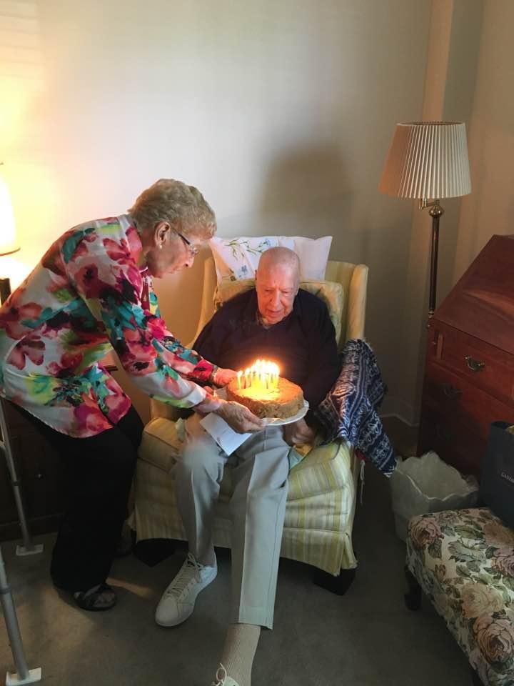 A flaming 94 year old joe morrison.