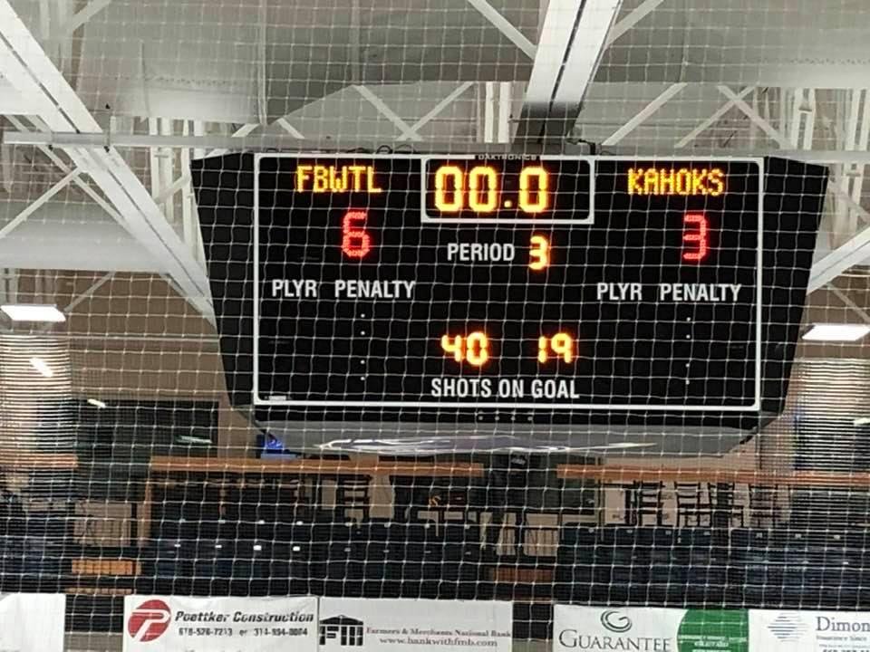 2-1 series win. Championship games start Monday