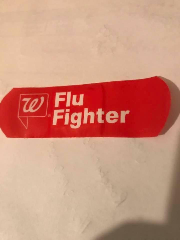 Got our flu shots !