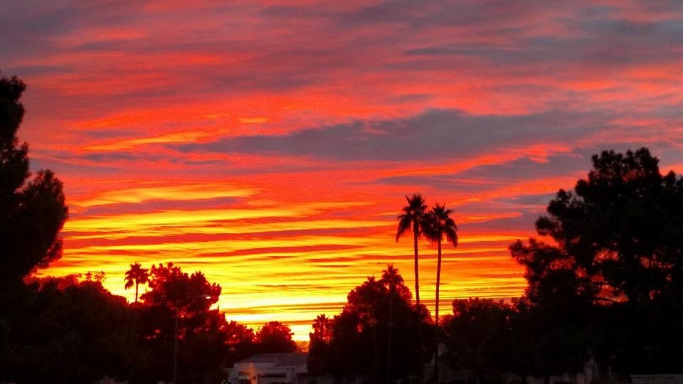 Sunrise in Arizona 12/11/15