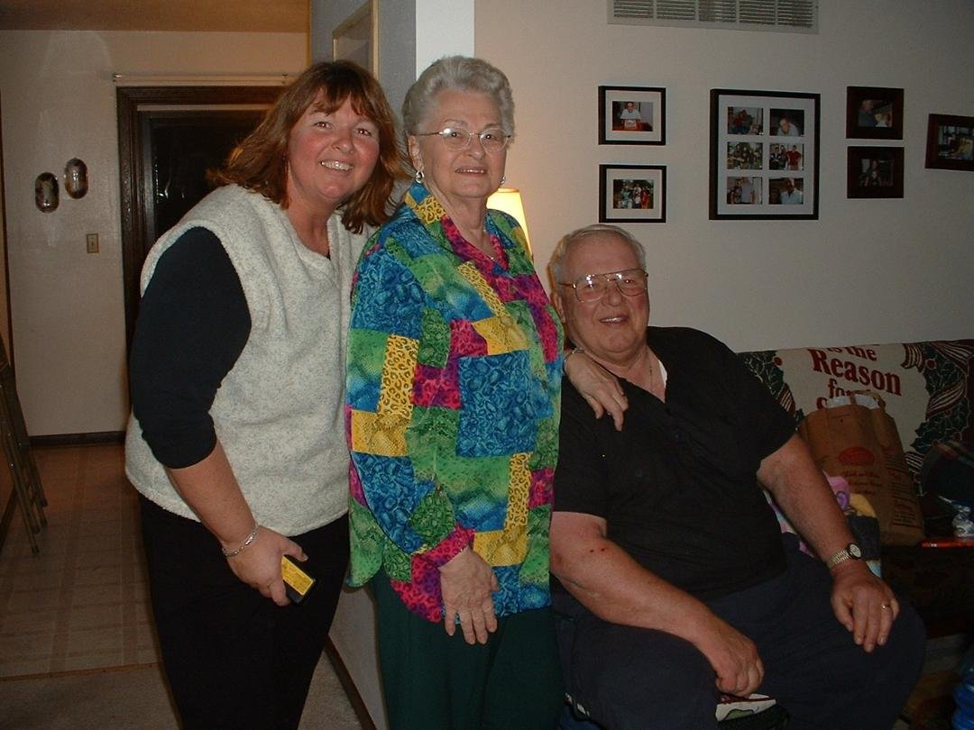 Thursday April 9th my Mom went to be with the Lord....with joy and celebration she has joined her loved ones to share the blessings and promises of her Savior Jesus Christ in the peace and glory of heaven.
