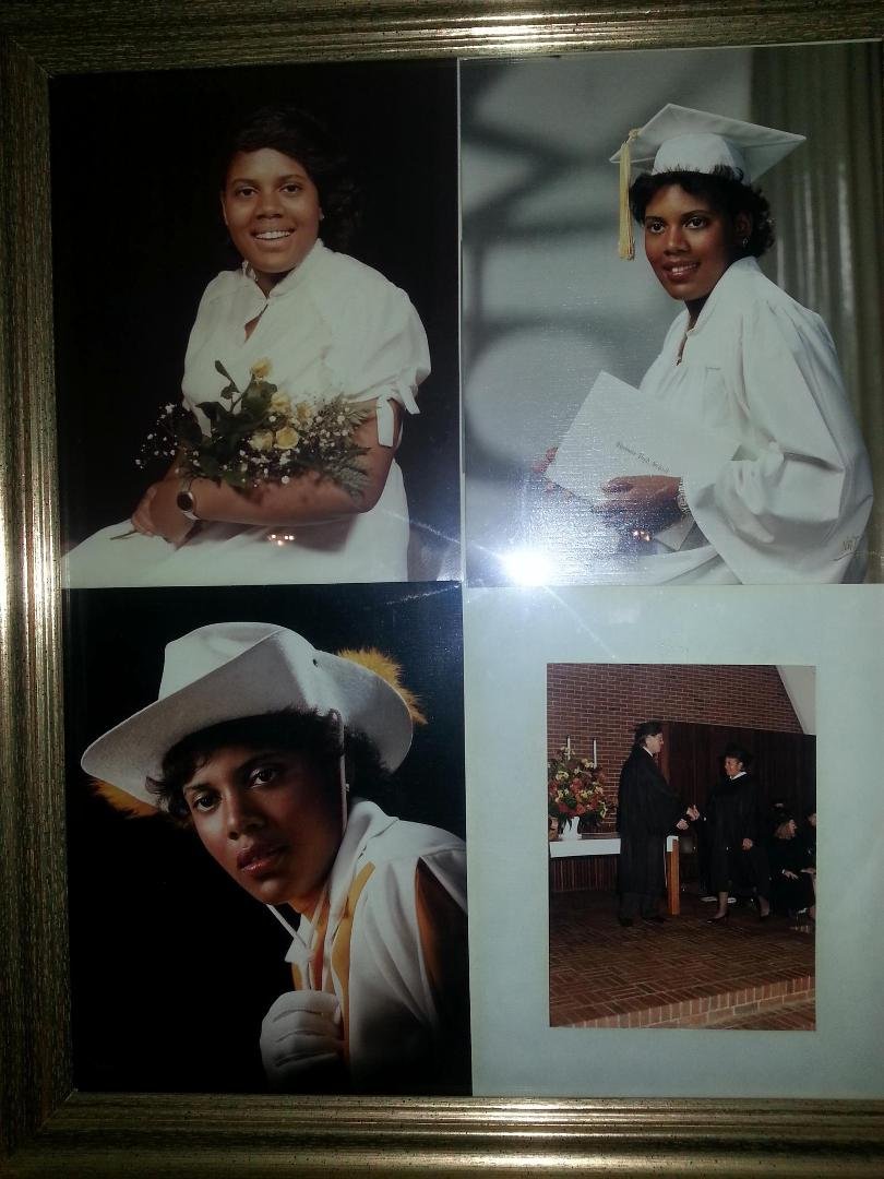 Middle, High and College graduation photos. Band photo. Yrs 82, 86, 90