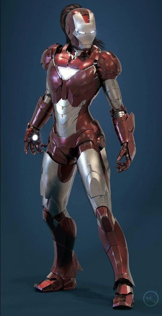 I'm a Female. Fe on the periodic table stands for Iron. Male stands for man. Therefore, I am Iron Man.