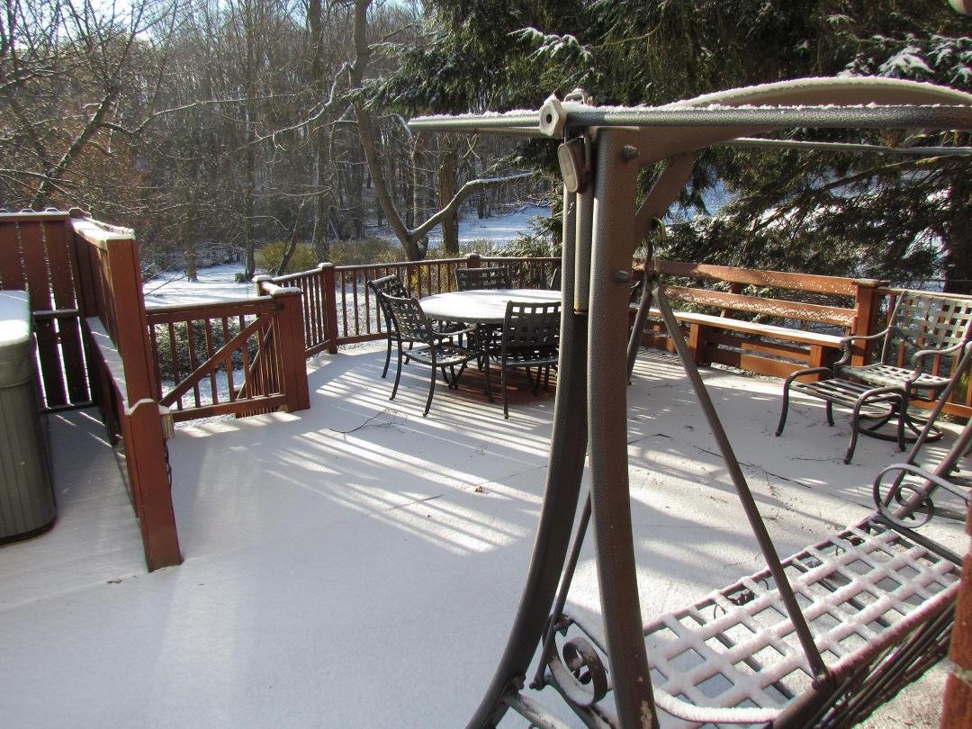 Our patio is ready and waiting for Summer adventures.