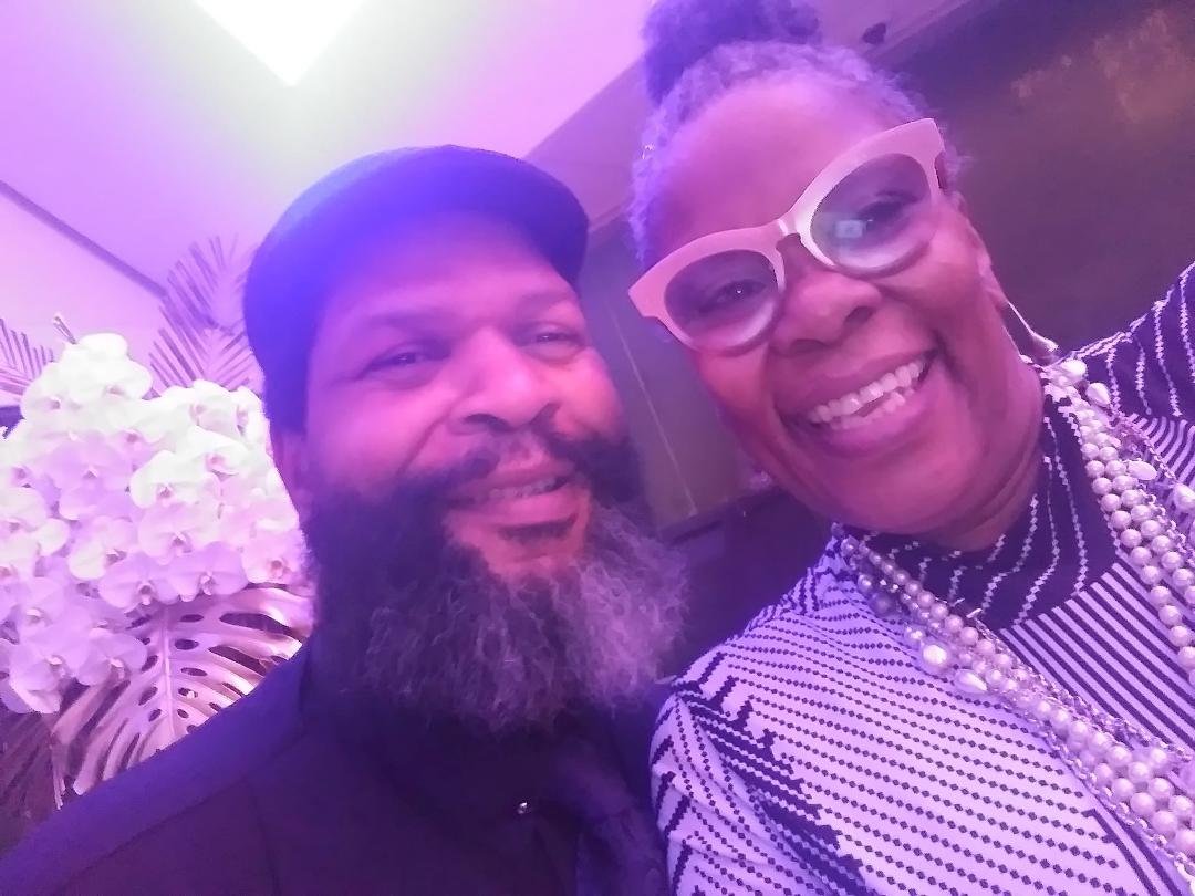 Me and Mrs. Johnson Happy Anniversary.