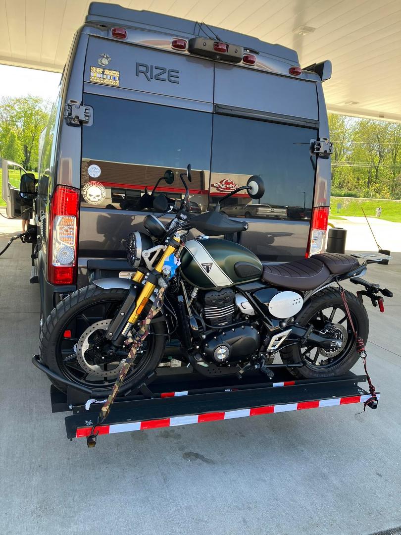 Last bike purchase in this life time. Downsizing to fit the mobile lifestyle
#vanlife