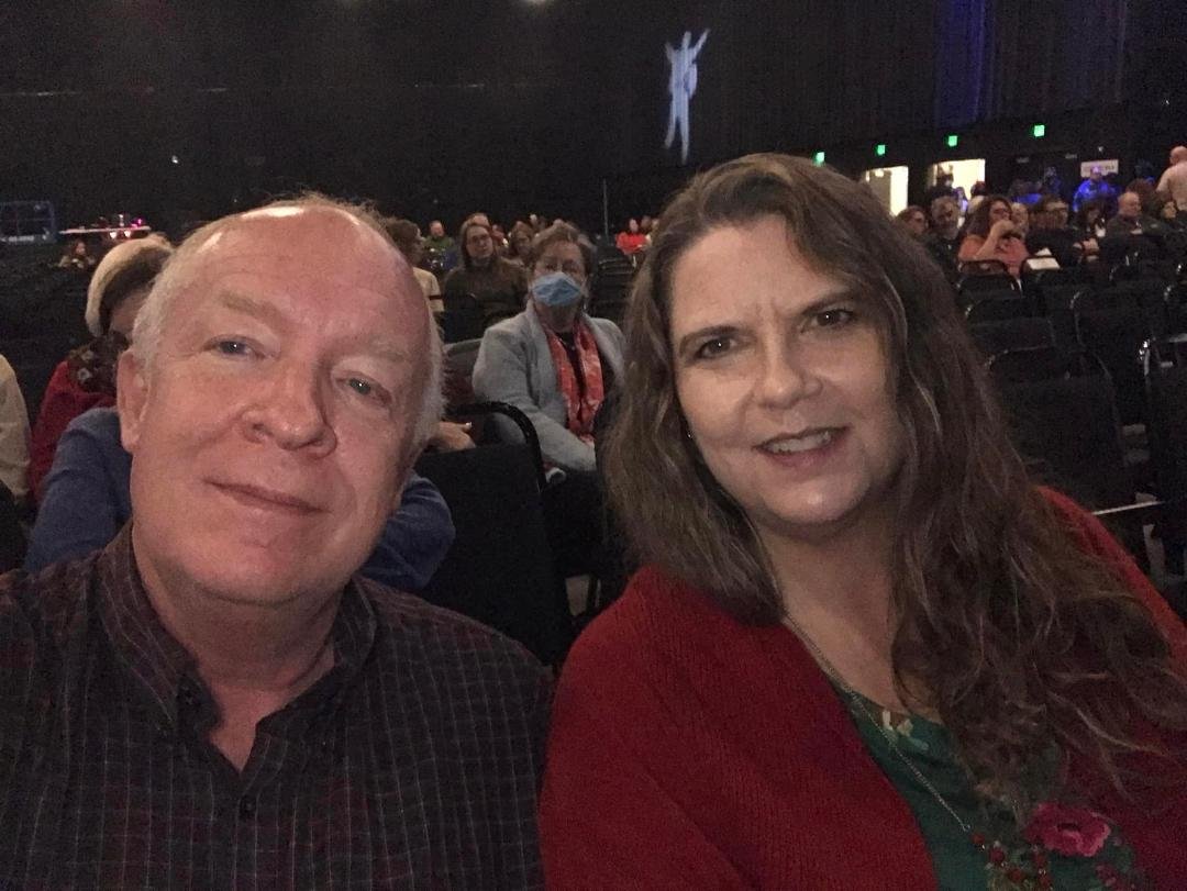 Here watching Michael W Smith concert!