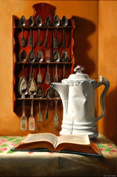 Tableware Study
Oil on canvas Sold