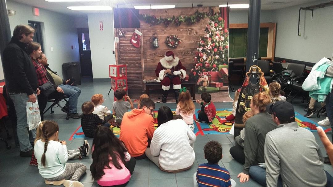 Story time with Santa Station 11 New Hanover County Fire Rescue
