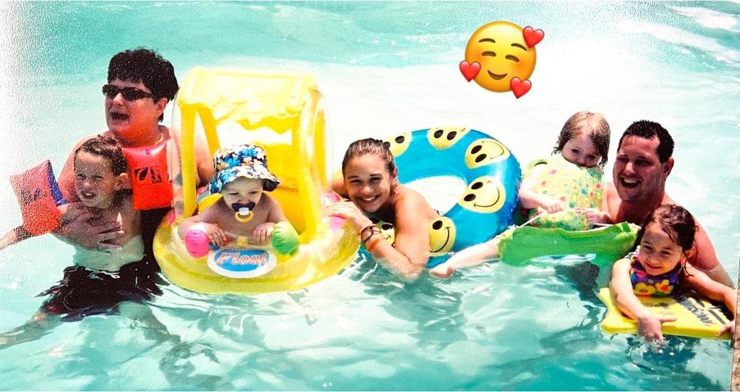 😍 Family fun times with some of the MO littles. ❤️😇 I miss them all being little!