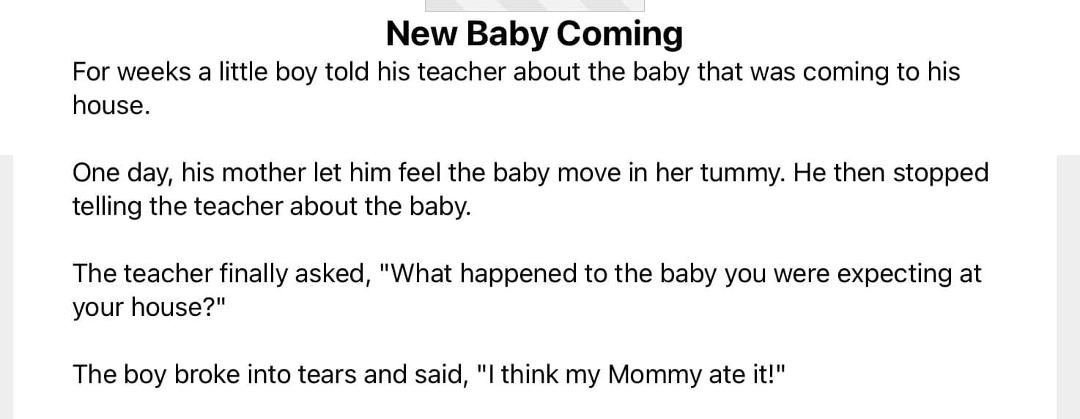 Very funny !