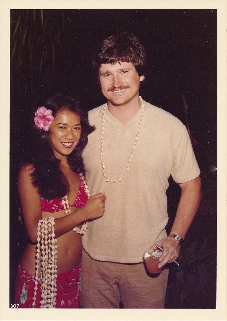 My Honeymoon October/November 1980, ripe old age of 32