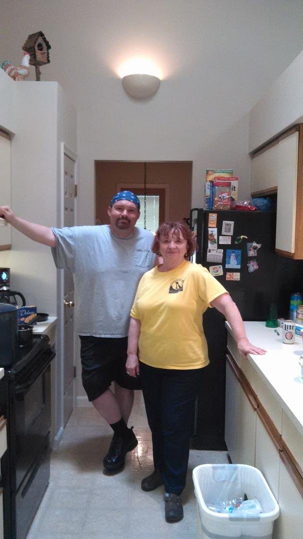 Aunt Kay and my cousin Paul